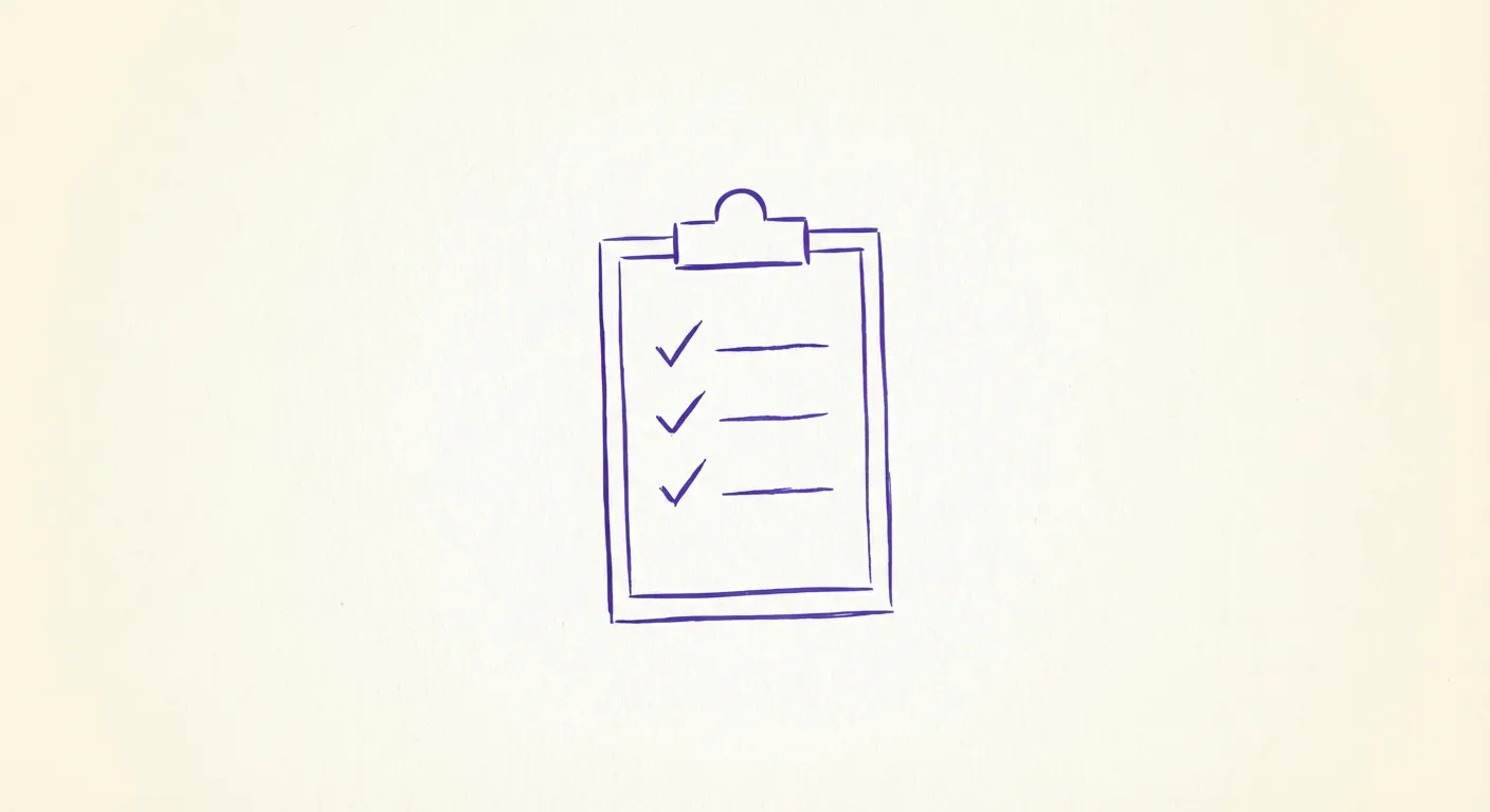 Illustration of technical SEO checklist